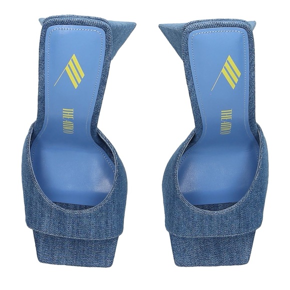 BNIB The Attico Devon mule in denim size 39 - Picture 2 of 4